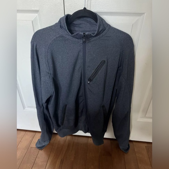 Lululemon Blue sweater full zip up size large - Picture 1 of 3